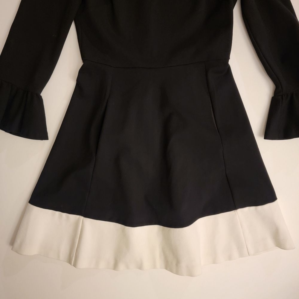 Kate Spade Bell Sleeve Pointe Pleated Dress - Picture 11 of 14